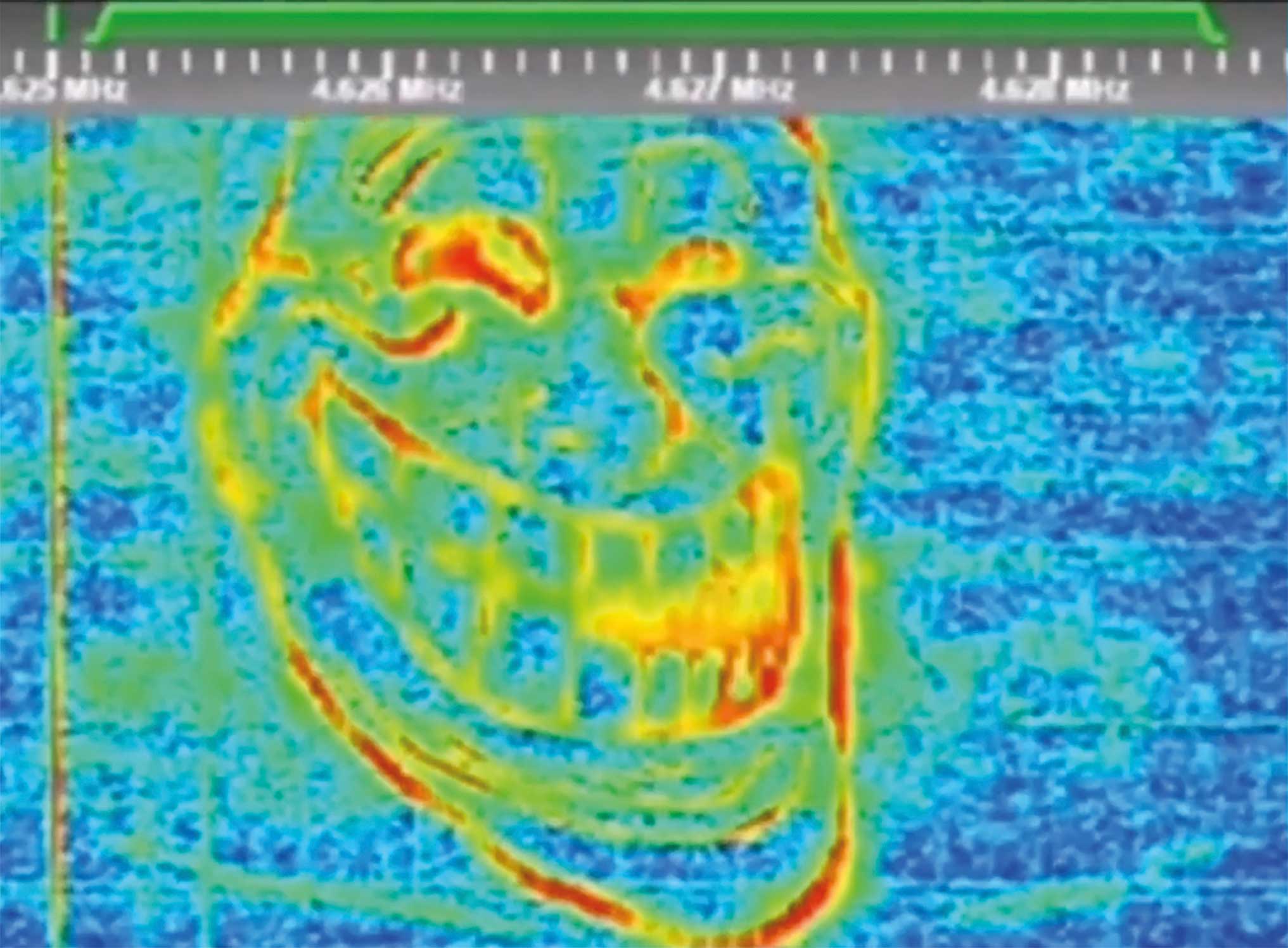 Troll apparu sur la radio militaire russe